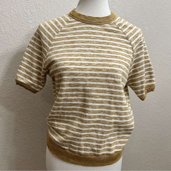 Universal Thread Tops - Universal Thread Striped Short Sleeve Knit Top